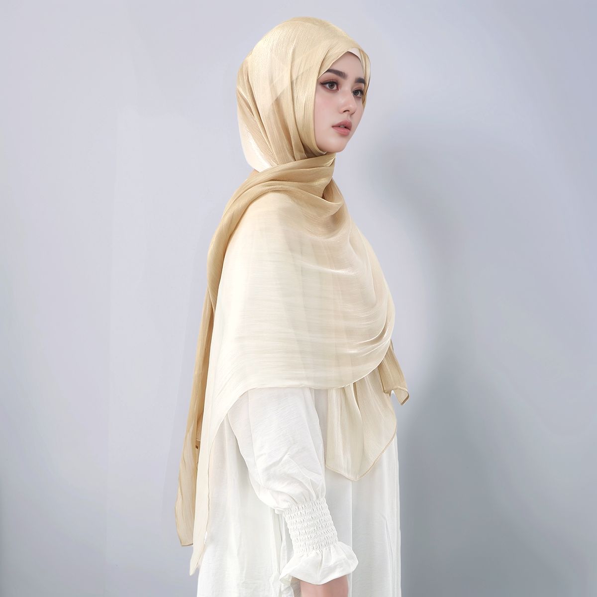 Gradient Twinkle Silk Hijab Sc - огляд і ціна Head Wrap Turban