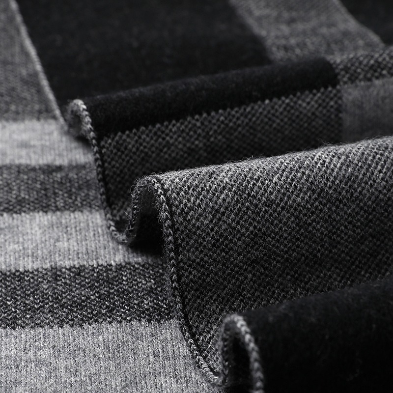 Luxury Scarf Man Winter Warm W - огляд і ціна Muffler Men Wool