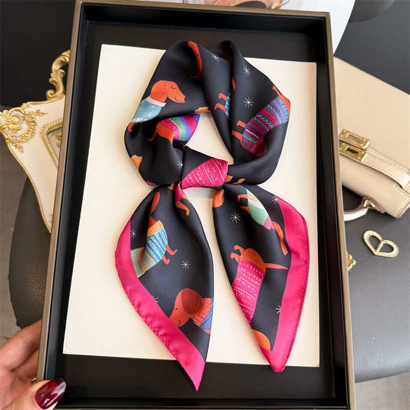 Fashion Wiener Dog Print Banda - огляд і ціна Face Scarf Mask