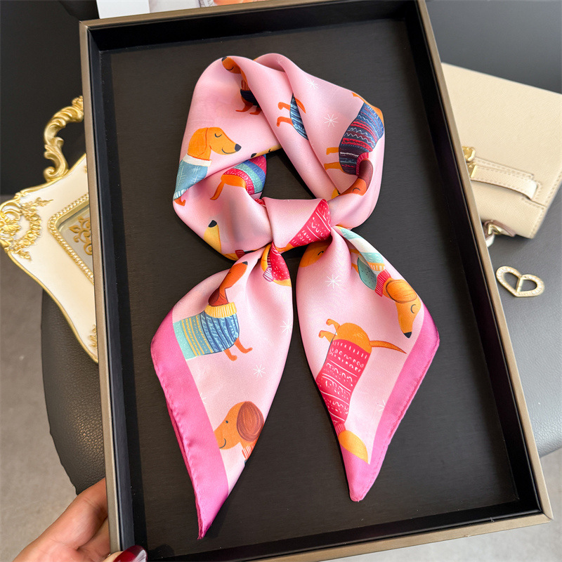 Fashion Wiener Dog Print Banda - огляд і ціна Face Scarf Mask