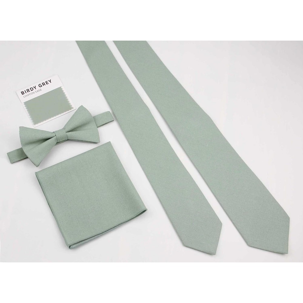 Linen Cotton Bowties - Solid P - огляд і ціна Bow Tie Pre Tied