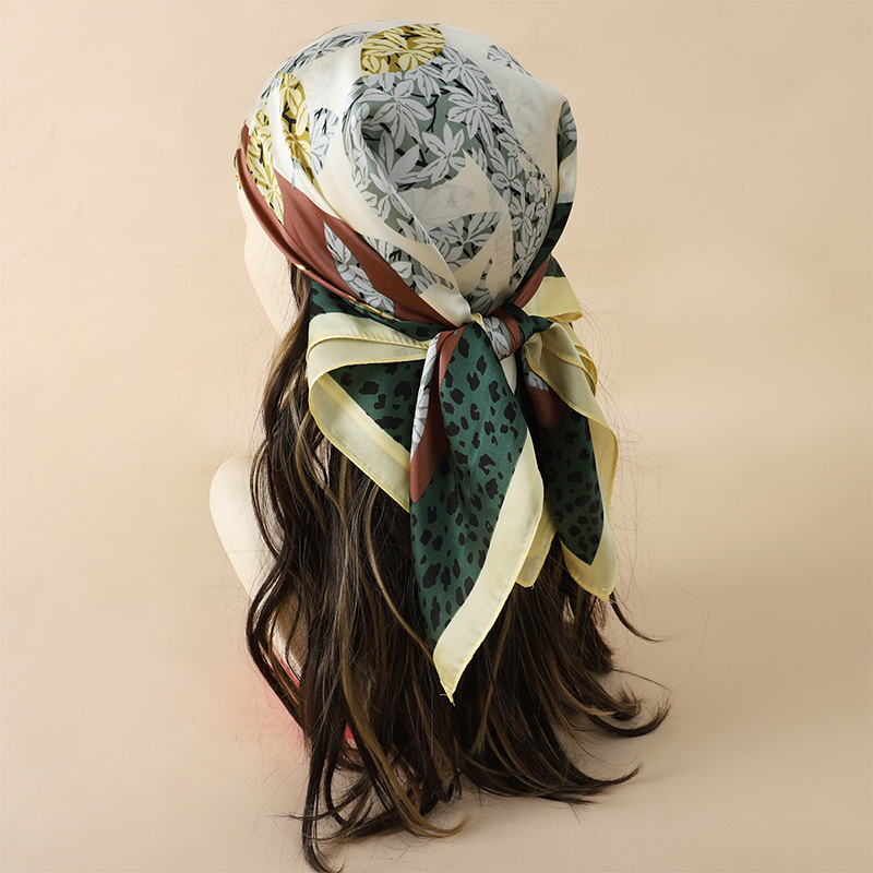 70x70cm Women Scarf Silk Feeli - огляд і ціна Face Scarf Mask