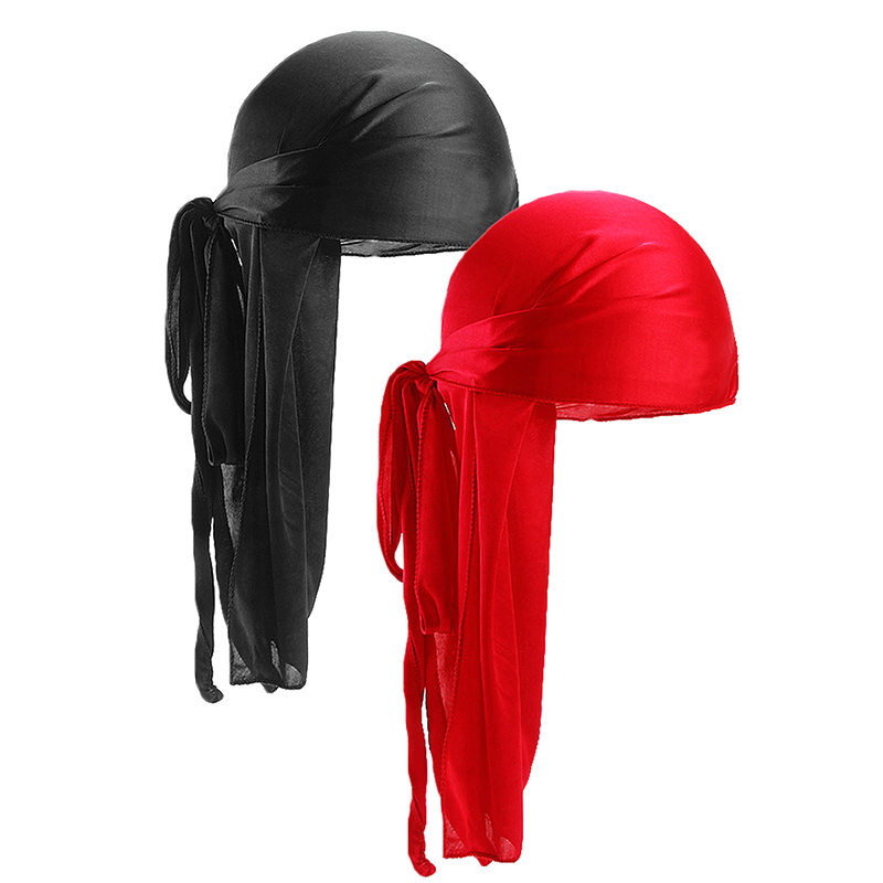 2 pcs Silky Satin Durags for M - огляд і ціна Bandana Doo Rag