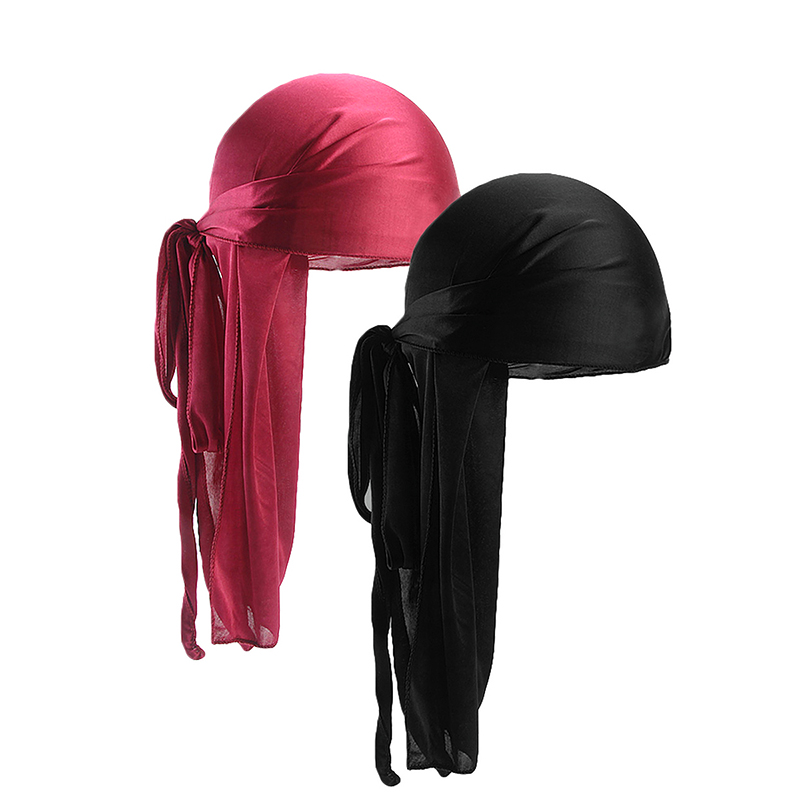 2 pcs Silky Satin Durags for M - огляд і ціна Bandana Doo Rag