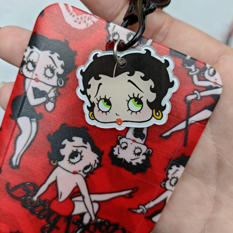 Betty Boop series anime bus ca - огляд і ціна Lanyard Badge Holder