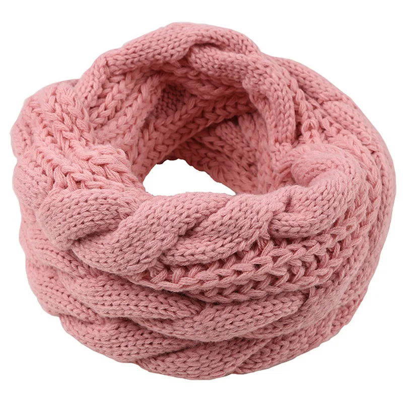 Men Women Boys Girls Thick Rib - огляд і ціна Infinity Scarf Knit