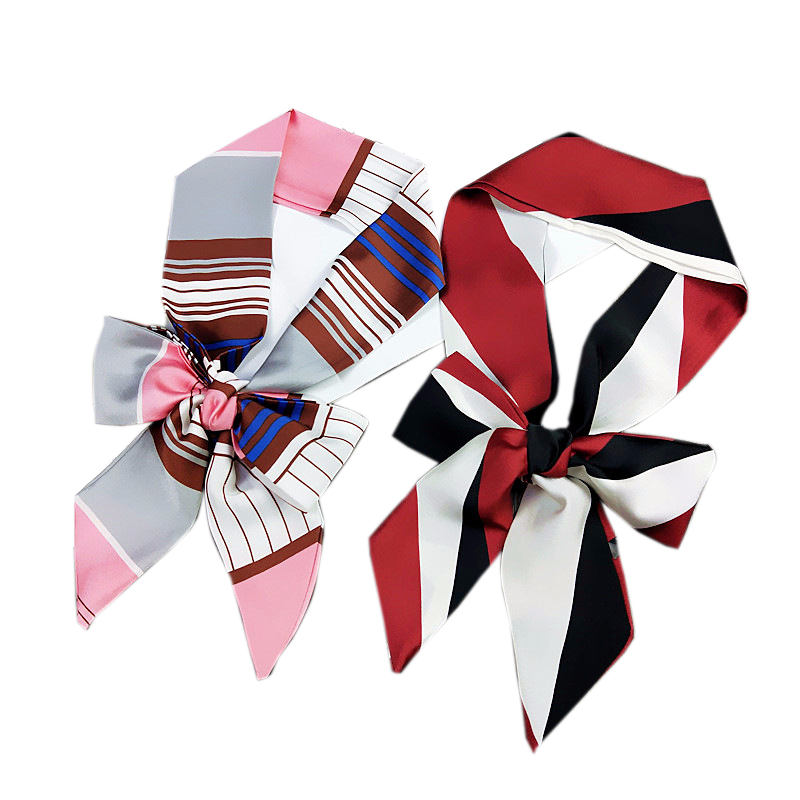 TOP Small Long Silk Neckerchie - огляд і ціна Silk Tie Striped