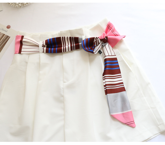 TOP Small Long Silk Neckerchie - огляд і ціна Silk Tie Striped