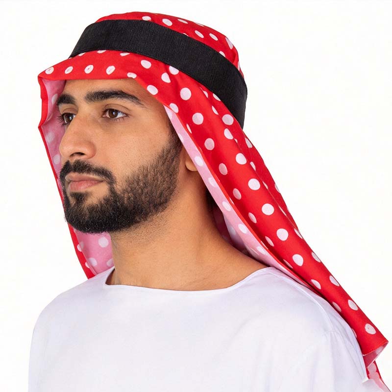 Traditional Arab Costume Arabi - огляд і ціна Ascot Neck Scarf