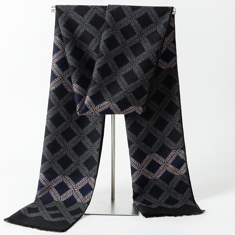 Designer Brand Plaid Winter Me - огляд і ціна Muffler Men Wool