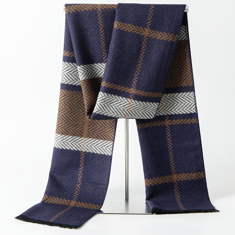 Designer Brand Plaid Winter Me - огляд і ціна Muffler Men Wool