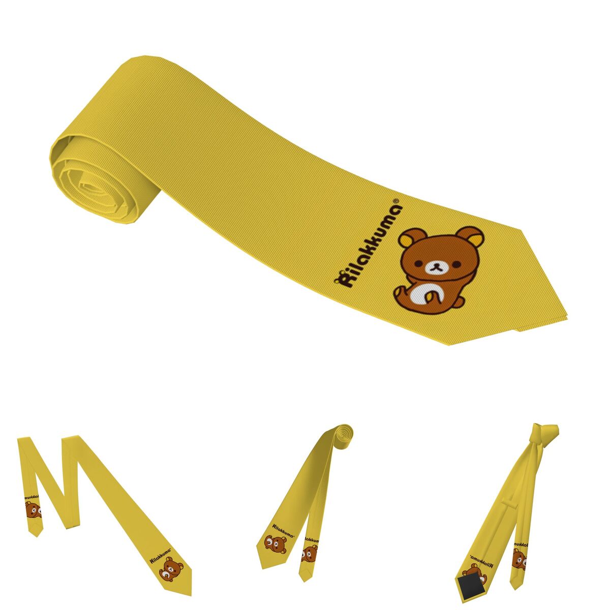 Cartoon    Rilakkuma Necktie M - огляд і ціна Skinny Tie Men