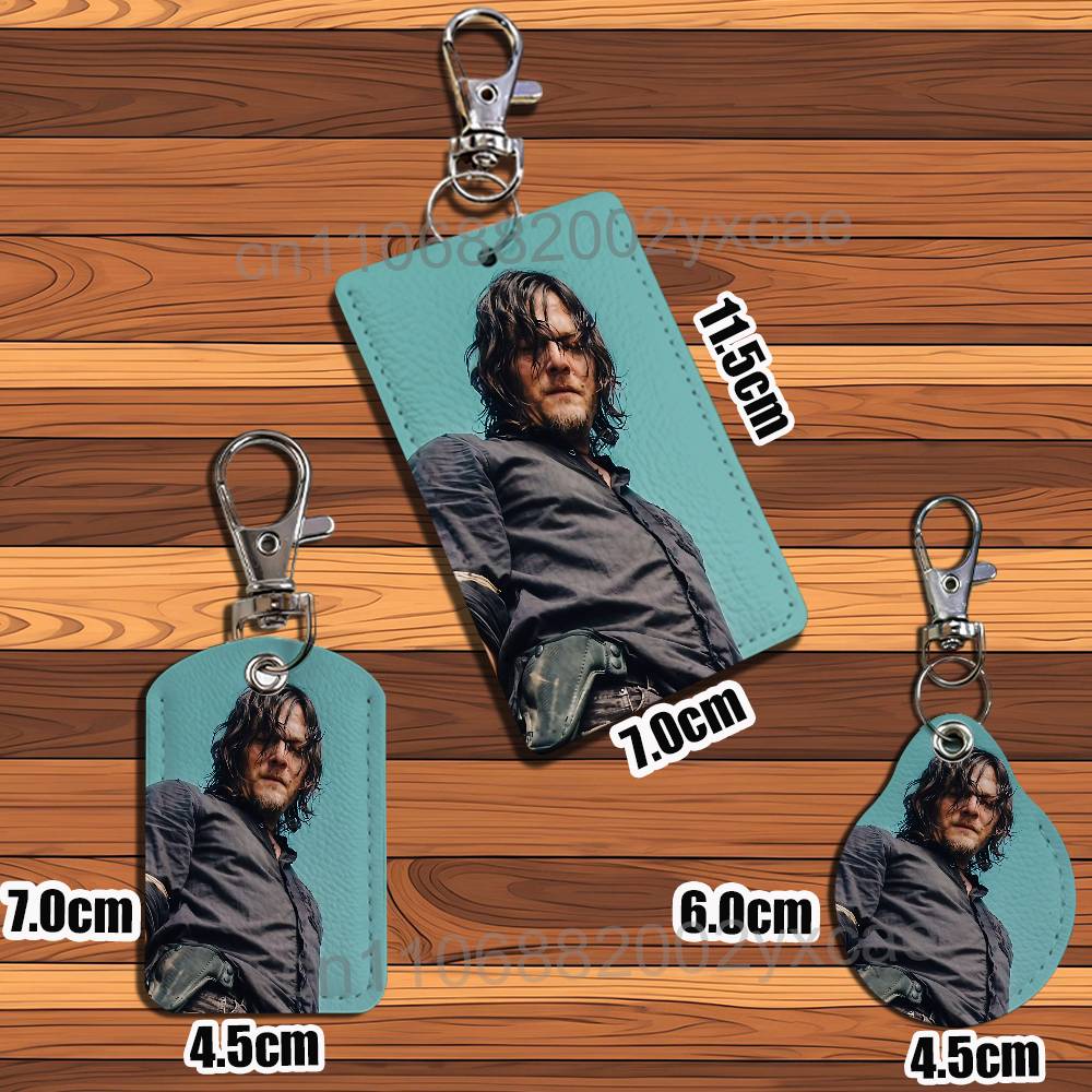 Negan Maggie Walking Dead Leat - огляд і ціна Lanyard Badge Holder